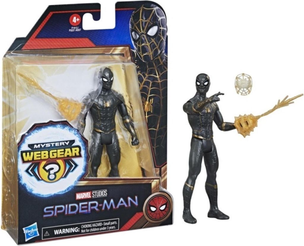 Hasbro Marvel Studios Schwarzer Spiderman 13 cm F1913