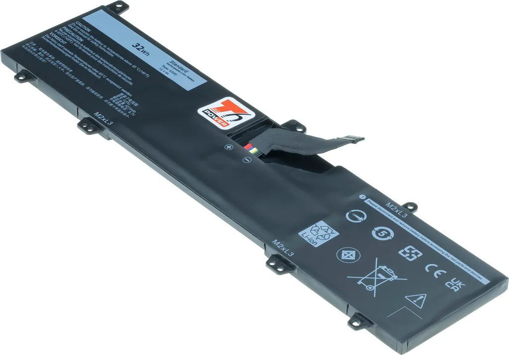Ricambio Batteria Dell Inspiron 11 3163 T6 Power 7.6V 4210mAh Nero