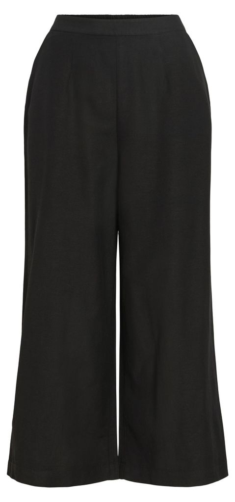 Vila (97) VIPRISILLA HW CULOTTE PANTS/VOL/R, Black Beauty Black Beauty Black Beauty 34