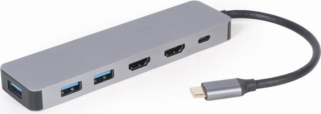 Gembird A-CM-COMBO3-03, USB 3.2 Gen 1 (3.1 Gen 1) Type-C, Obrázok produktu 