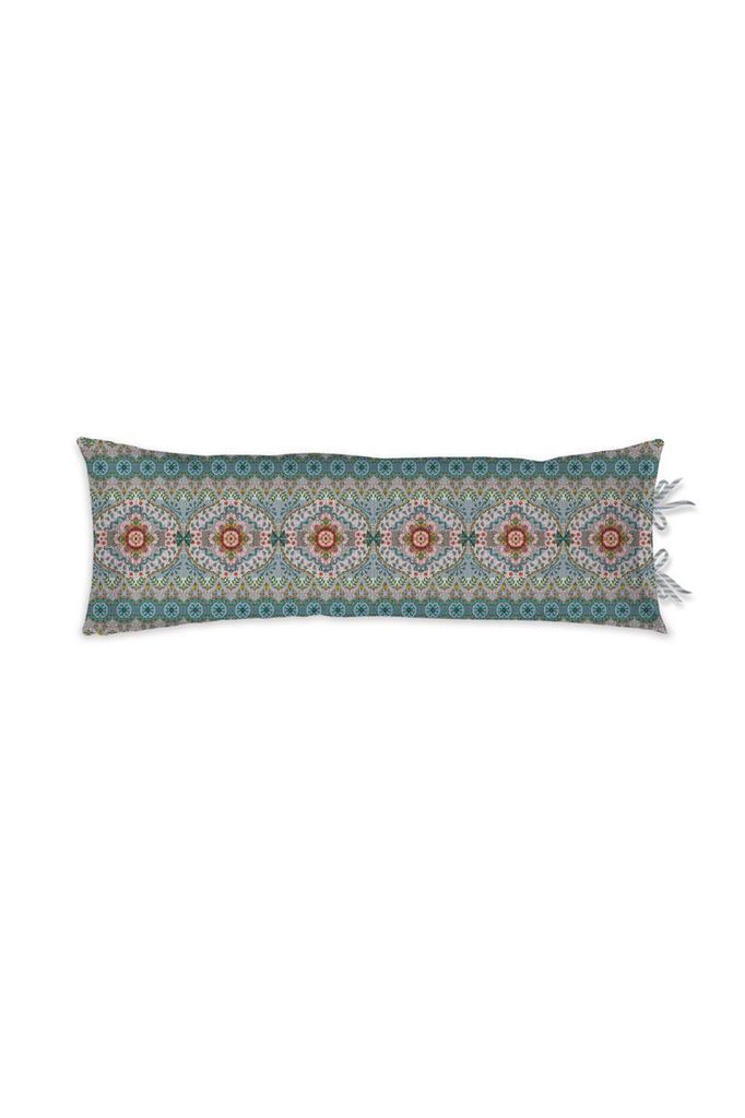 Pip Studio Majorelle Carpet Zierkissen lang Farbe Blue Größe 30x90