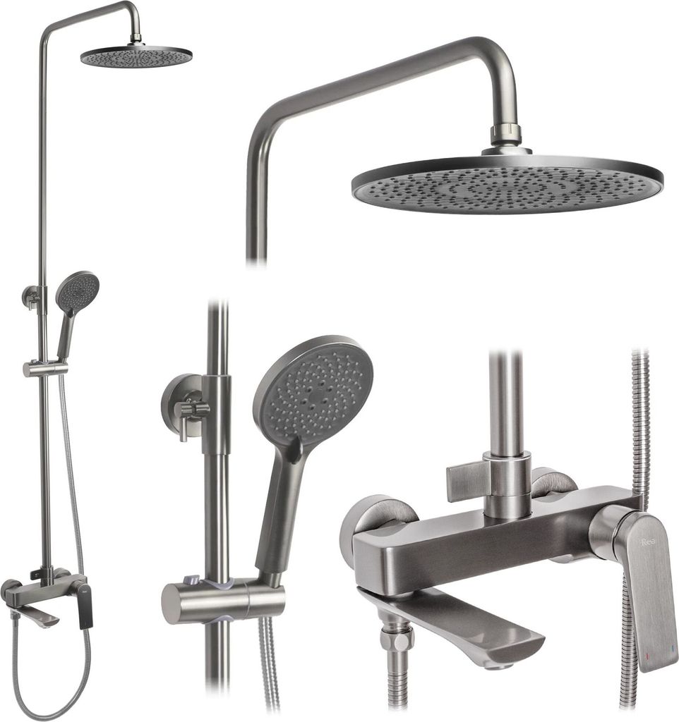 Set Doccia Rea Avalon Titanium Immagine del prodotto 
