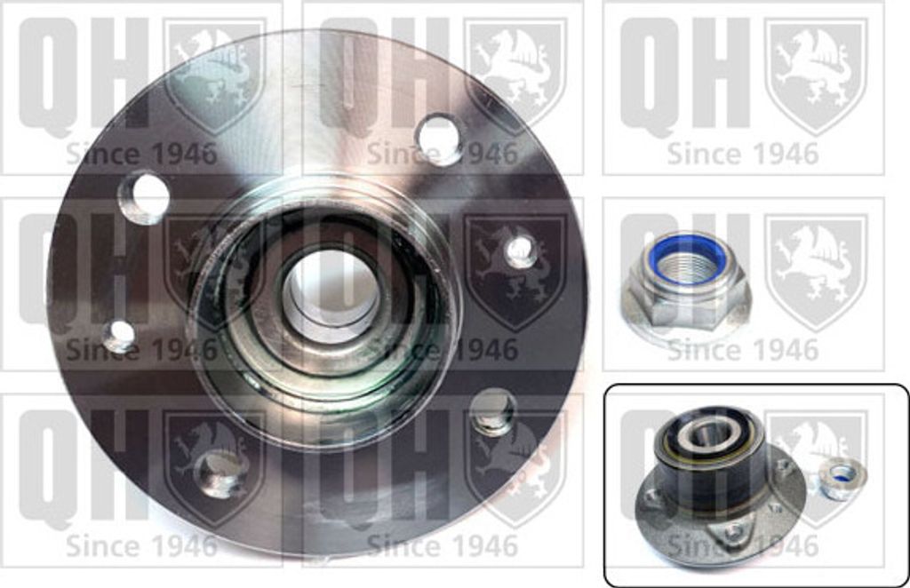 QUINTON HAZELL Radlagersatz für RENAULT Scénic I (JA0/1, FA0) 133mm The Original QWB872