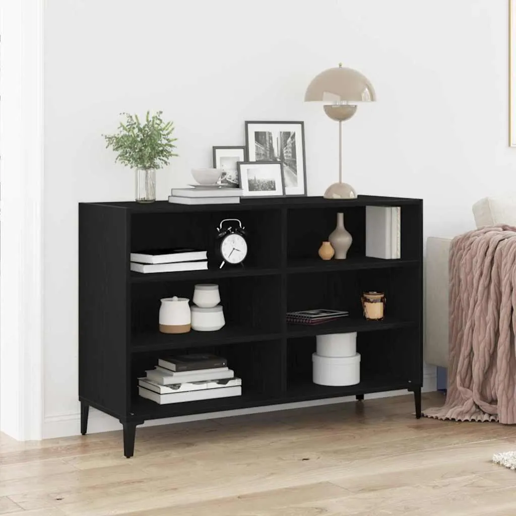 Mobile Buffet Rovere Nero 103,5 cm Maison Exclusive | Pratico e Elegante