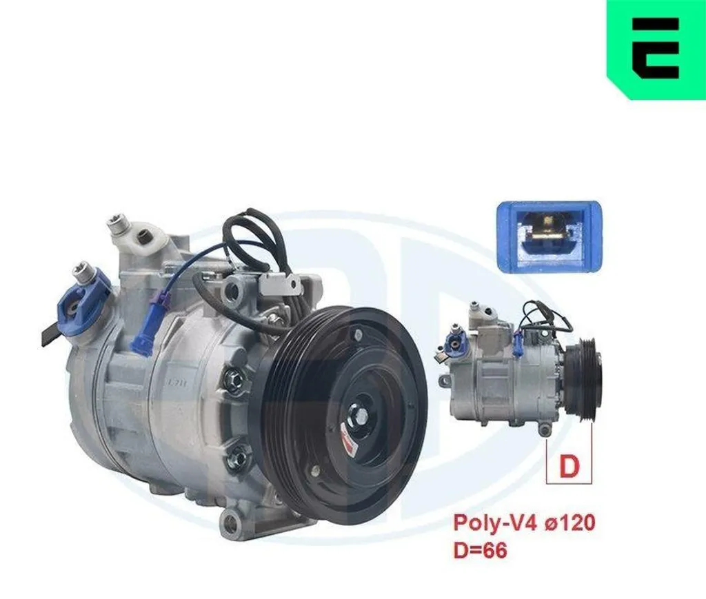 Compresseur Climatisation PAG 46 R134a ERA 670014 Haute Durabilité VAG