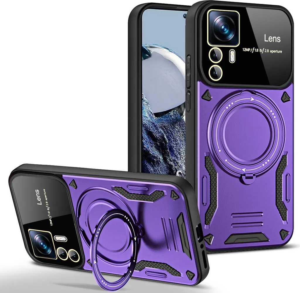 Custodia Professionale Xiaomi 12T Pro Viola: Sicurezza e Funzionalità