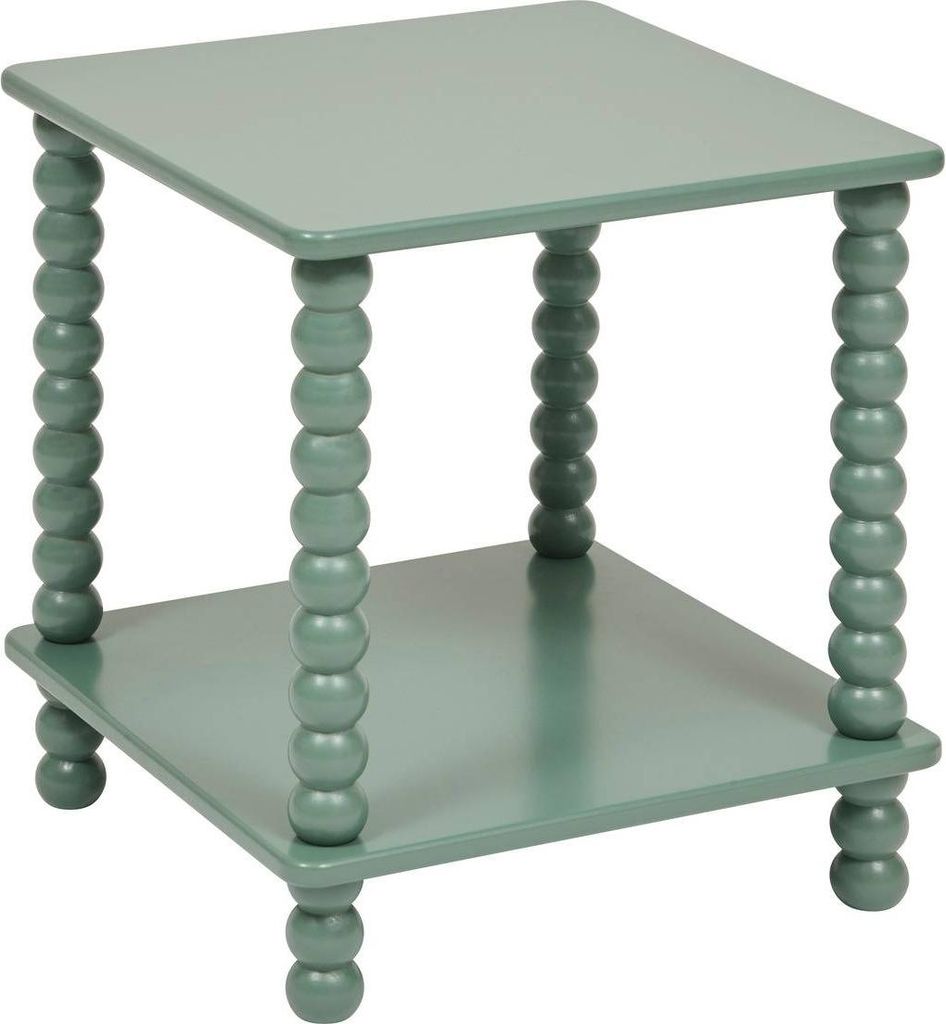 Beistelltisch chamlo olivgrün 40x40cm - Atmosphera créateur d'intérieur