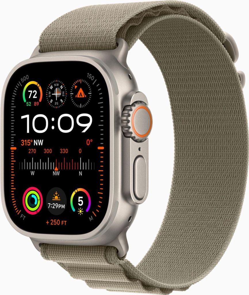 AppleWatch Ultra 2 Titanium Cellular 49mm (Alpine Loop Produktbild 