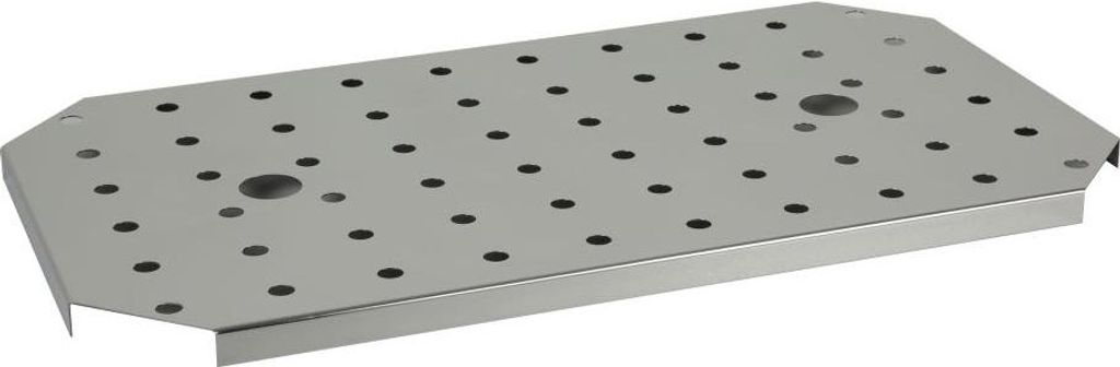 APS 81117 Abtropfgitter für GN 1/1, Edelstahl, 45 x 25 cm, Höhe 1,5 cm