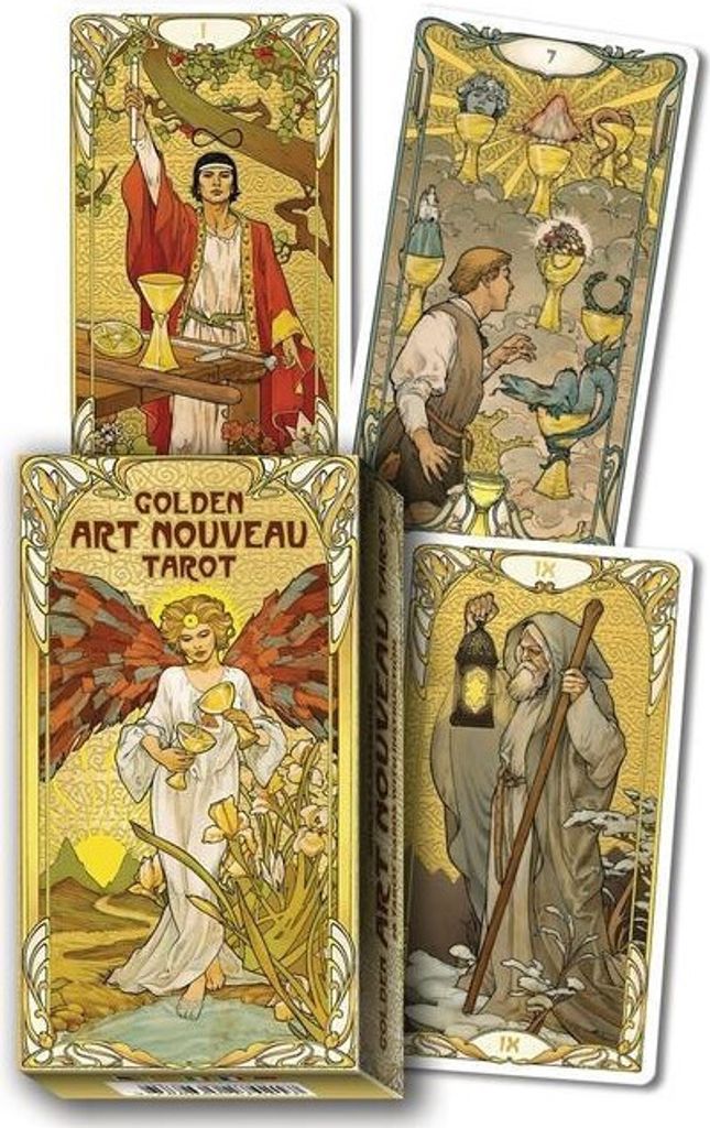 Golden Art Nouveau Tarot Produktbild 