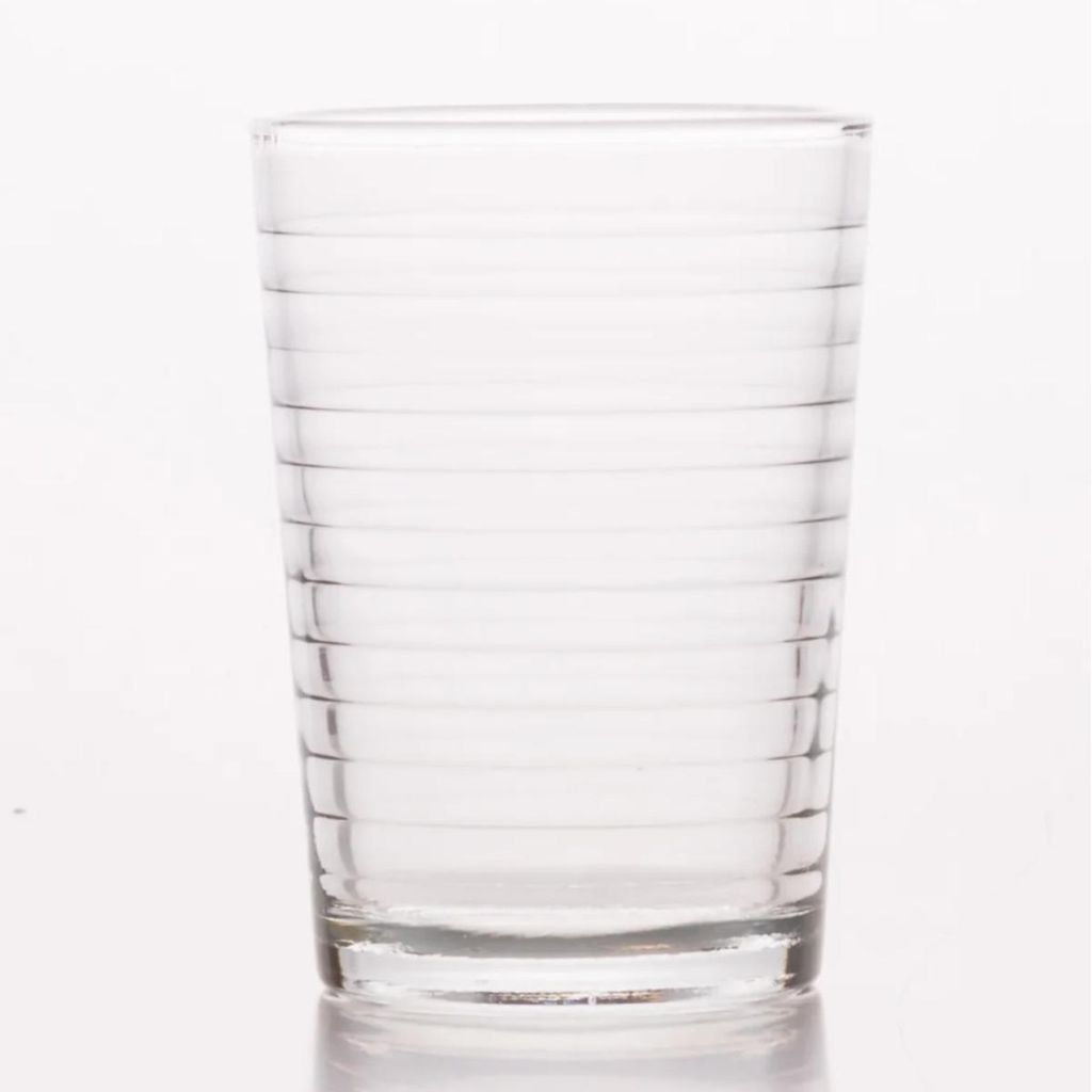 Esmerina Trinkglas Lines 450ml elegantes und modernes Design 1 Stück