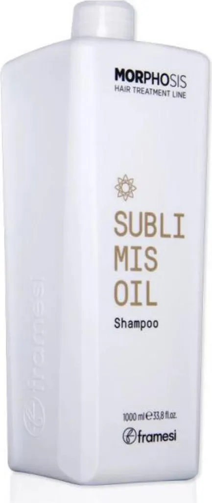 Framesi Morphosis Sublimis Oil Shampoo 1000ml - Soin Nutritif Argan
