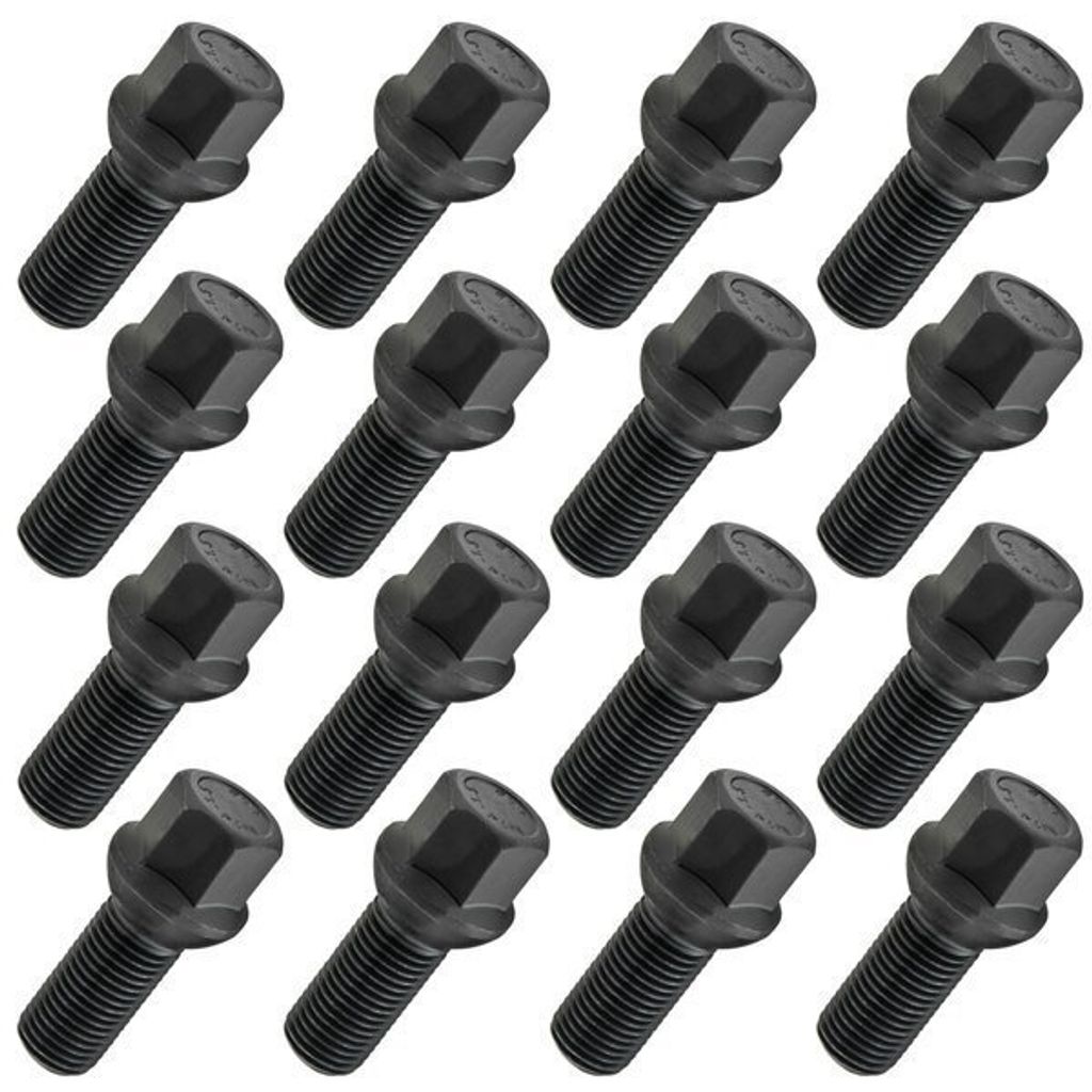 16x Radschraube M14x1.5 , Gewindelänge: 28mm, Kugelbund, Produktbild 