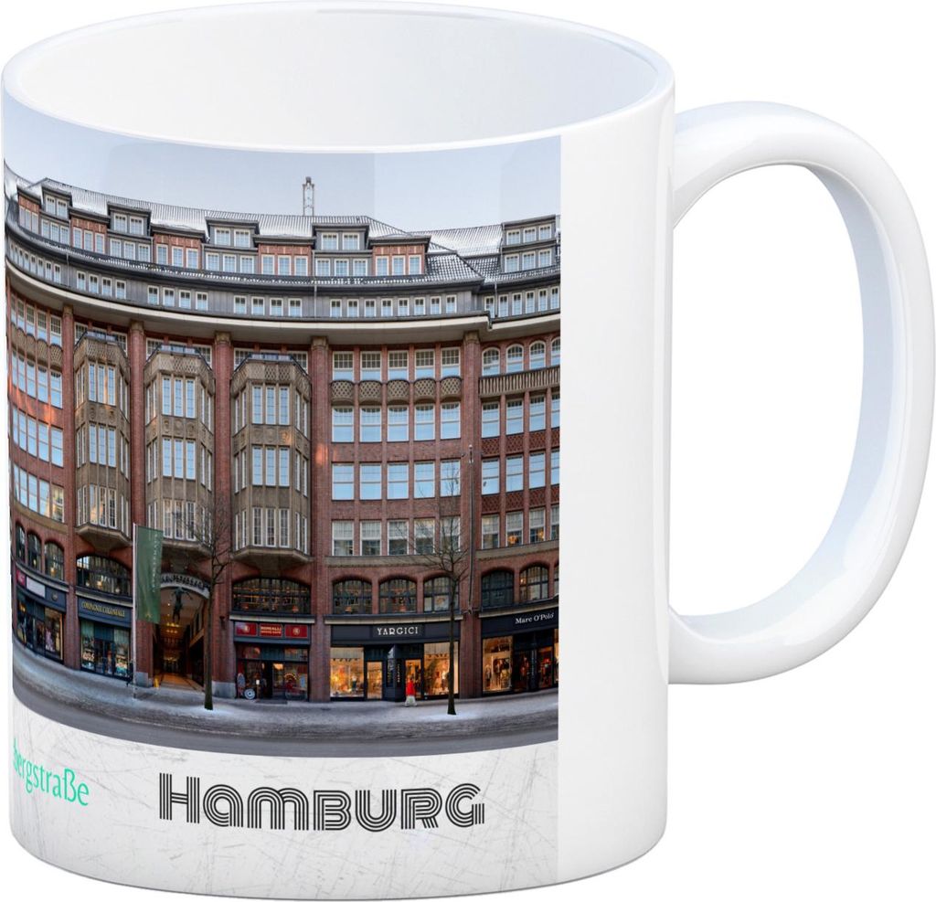 streetline Hamburg Mönckebergstraße Tasse