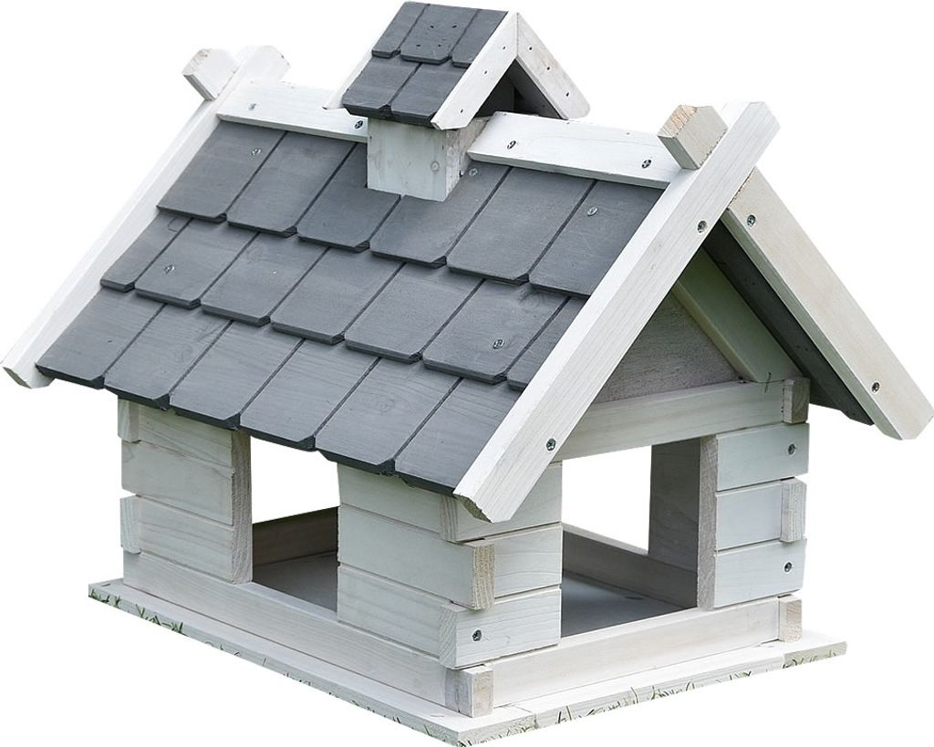 Mucola Vogelhaus Vogelfutterhaus Holz Vogelvilla Produktbild 4