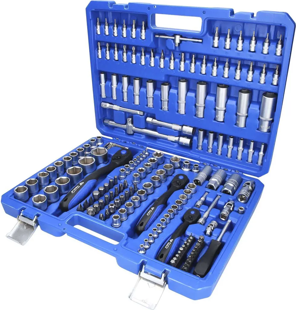 Ensemble de douilles 172 pièces BT023172 : fini les outils manquants !