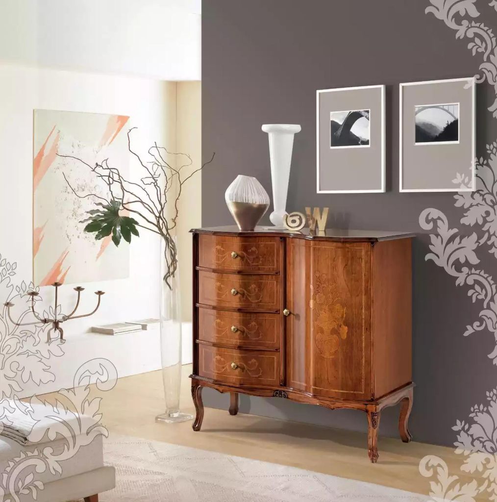 Klassische Kommode Luxus Aufbewahrungs Konsole Mit Schubladen Design