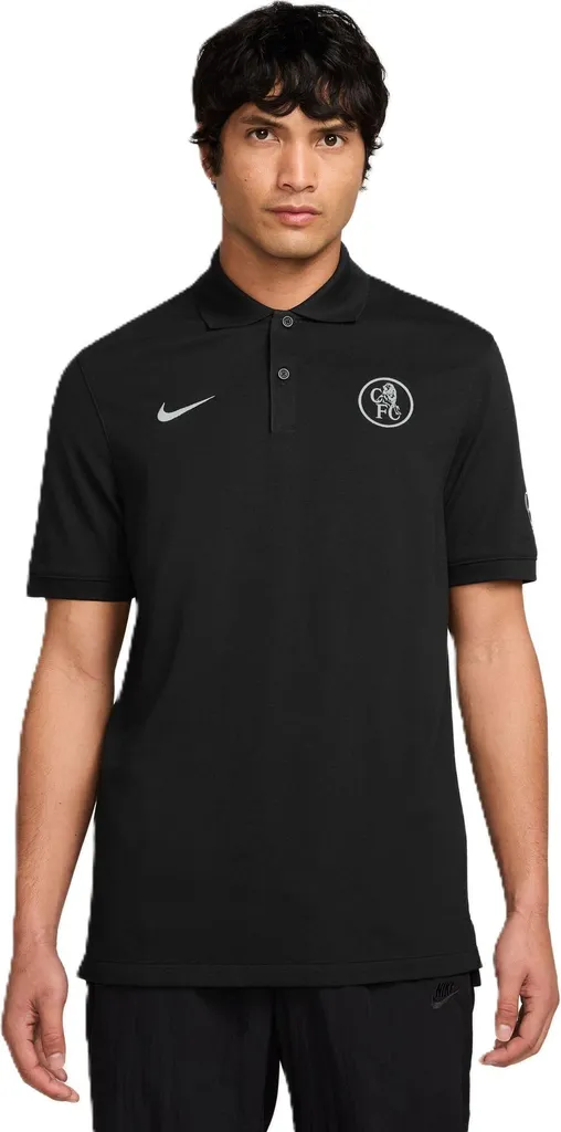 Polo Nike Chelsea FC Londres HM3038-011 Noir Taille L pour Homme 183cm