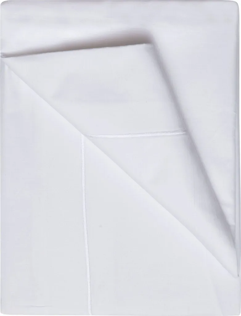 Drap de lit confort hôtelier 1200 fils Belledorm Kingsize blanc BM212