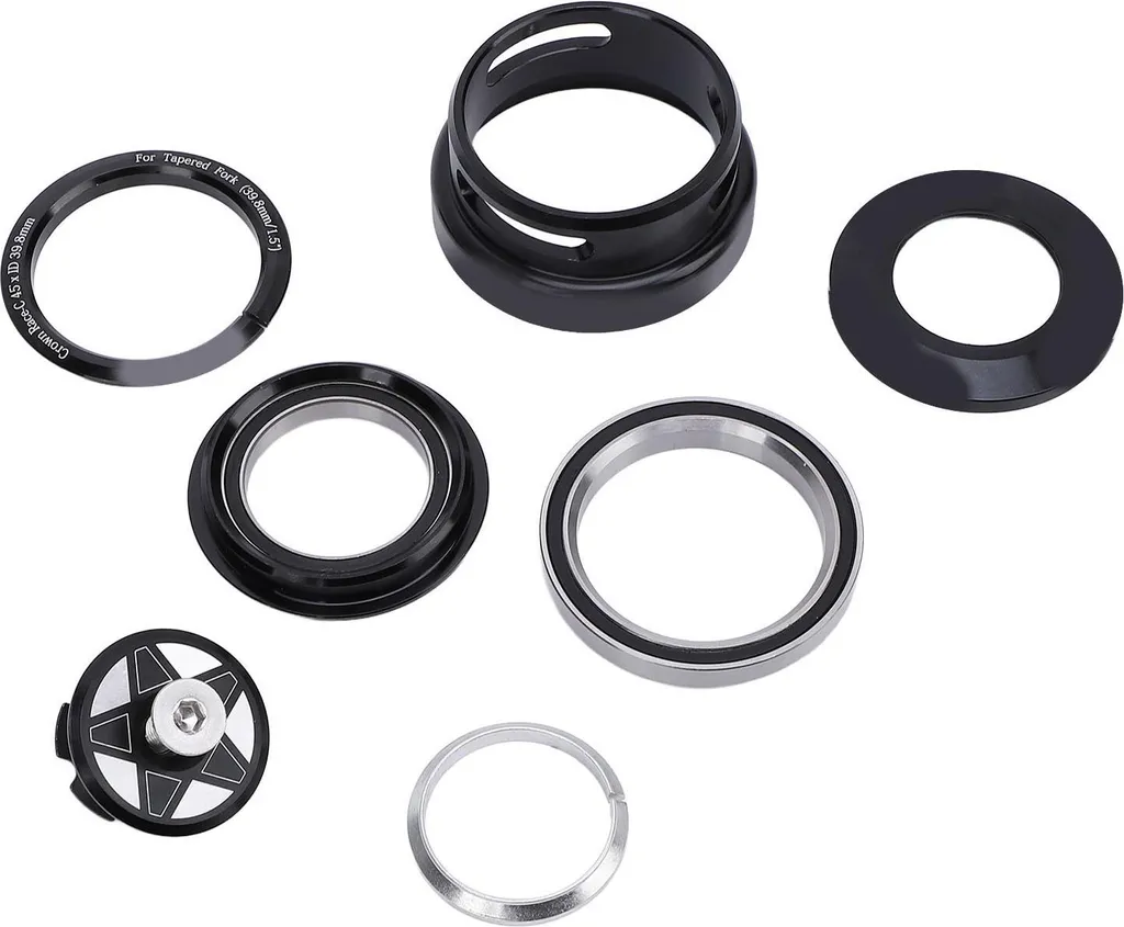 Jeu de Direction DH-497F Robuste avec Roulements pour Fourche 1.5 Pouce - 2