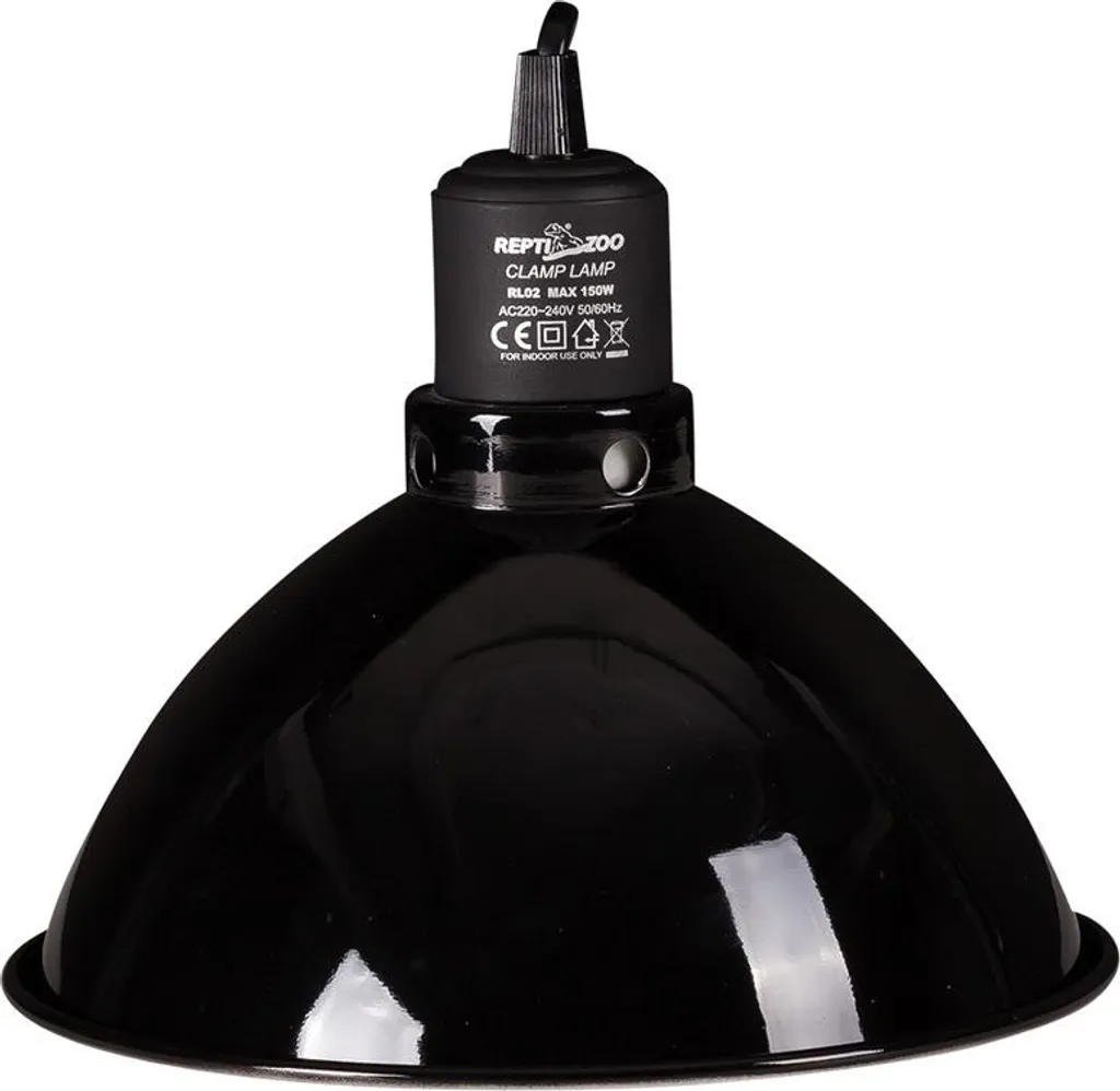 Dôme de lampe pour terrarium Repti-Zoo suspension chauffante max 150W