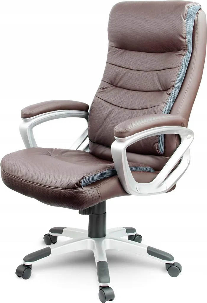 Sedia Girevole Ufficio Madera Marrone Comfortable-SOFT | Vera Comodità