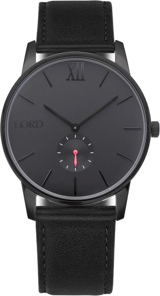 Montre noire Solitude Black : finissez-en avec les montres trop lourdes