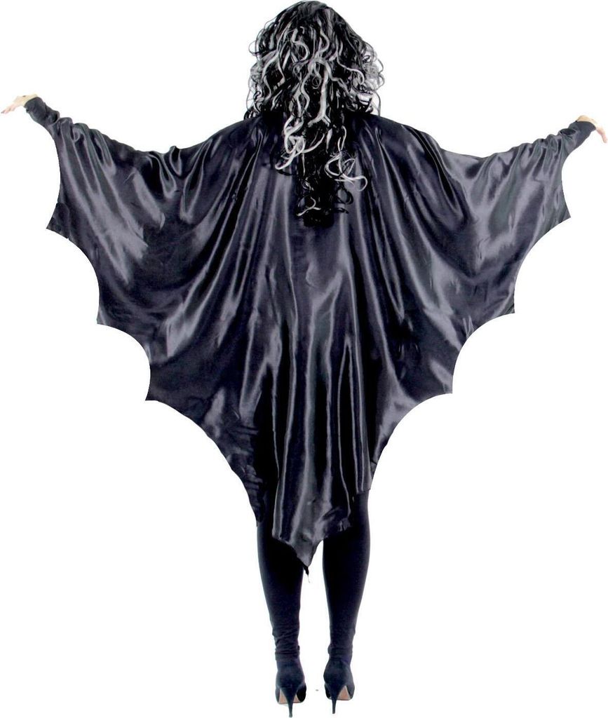 Schwarze Vampirflügel Fledermaus für Kinder Produktbild 