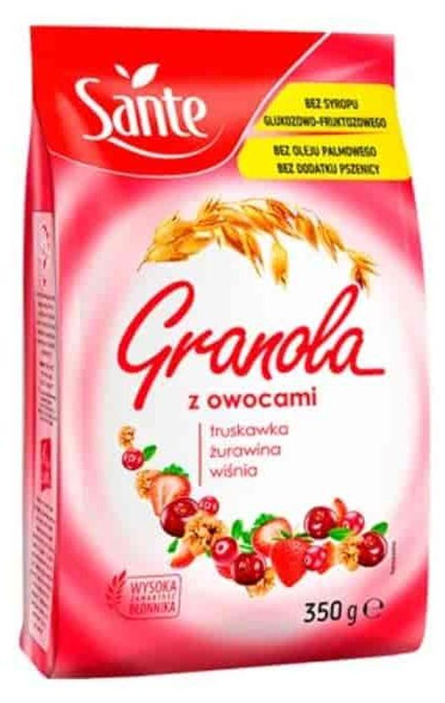 Sante Fruchtgranola mit gefriergetrockneten Früchten 350 g Produktbild 