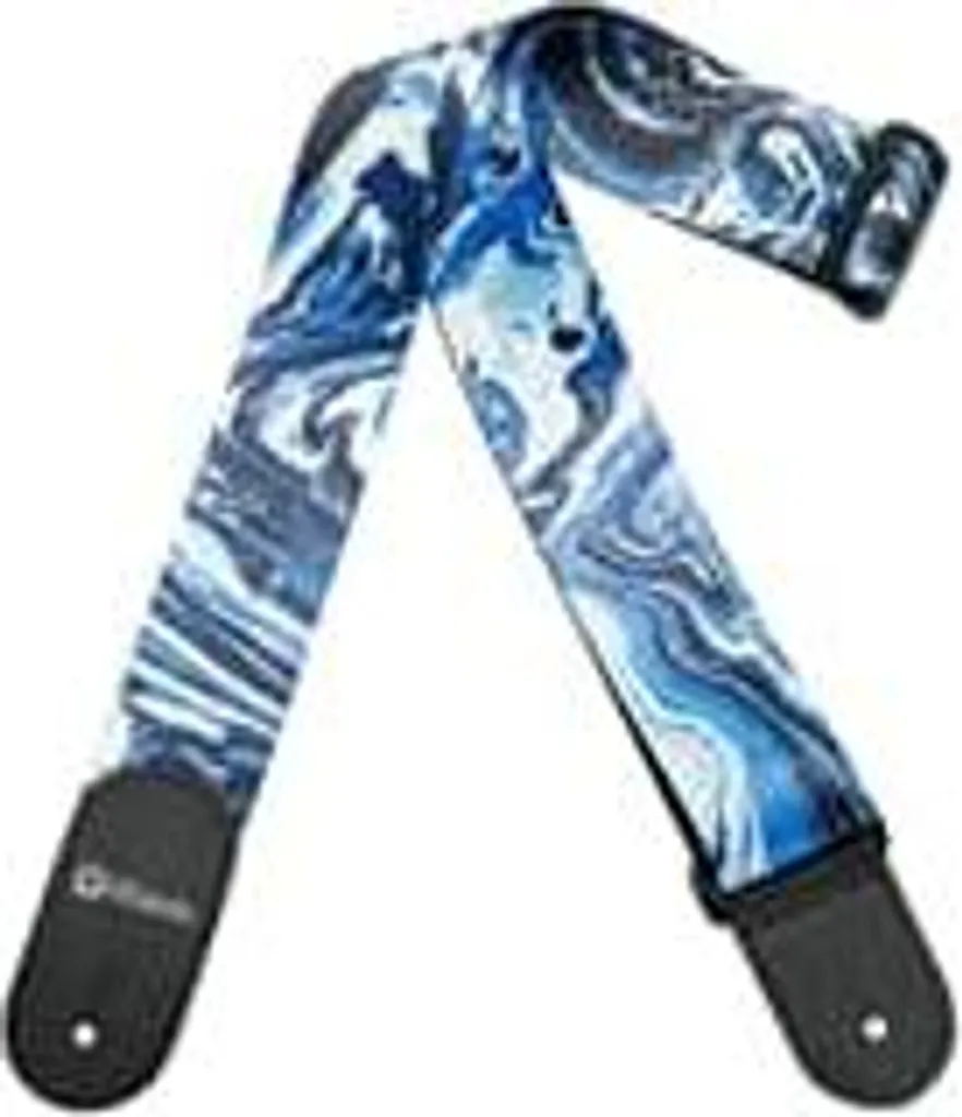 Sangle guitare DD3140 Blue Universe Steve Vai en Nylon Résistant
