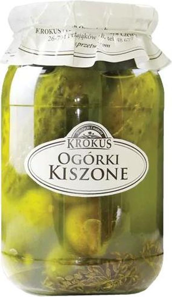 OGÓRKI KISZONE 810 g (450 g) - KROKUS