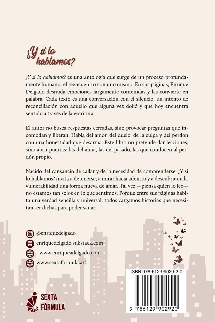 ¿Y si lo hablamos?