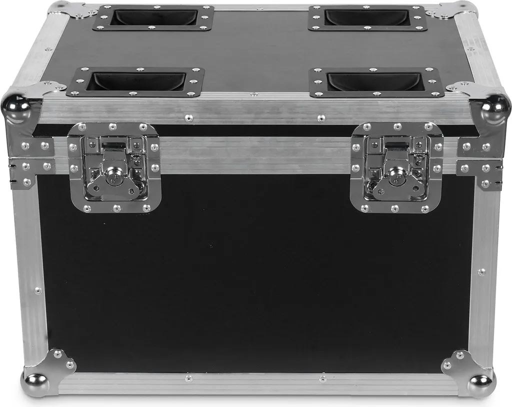 Flight Case de Scène pour 4 Projecteurs, Valise Cuir 50,5 cm Haut - 4