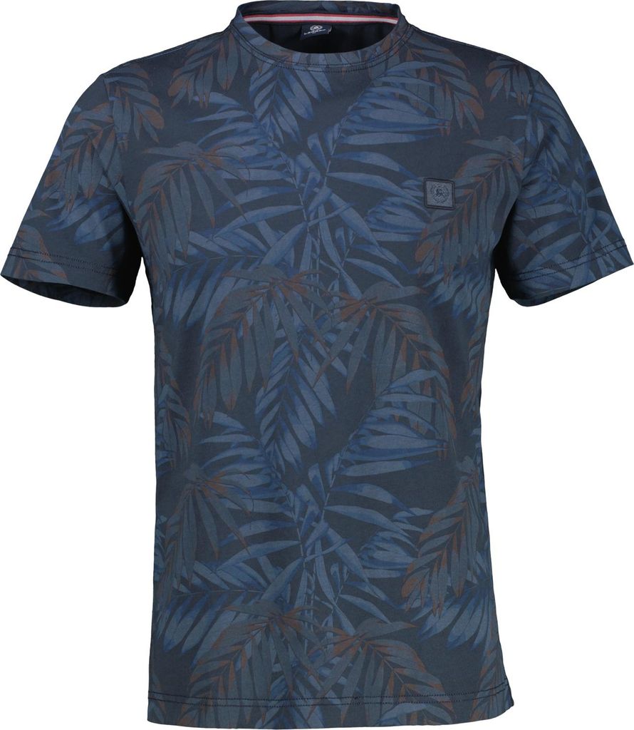 LERROS T-Shirt O-Ausschnitt Baumwolle
