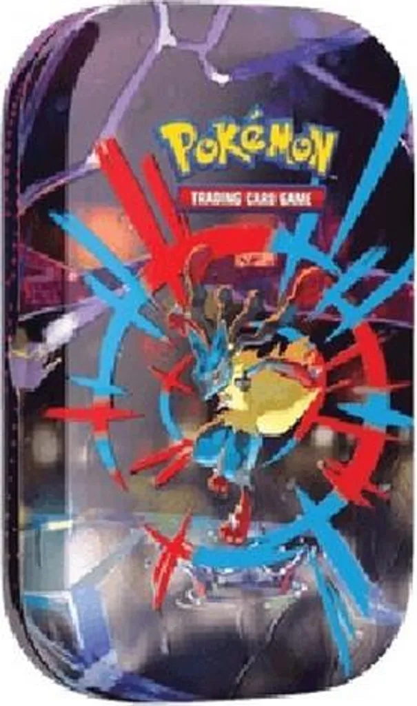 Mini Boîte Pokémon Mega Lucario - Coffret de Rangement et Cartes Jeu