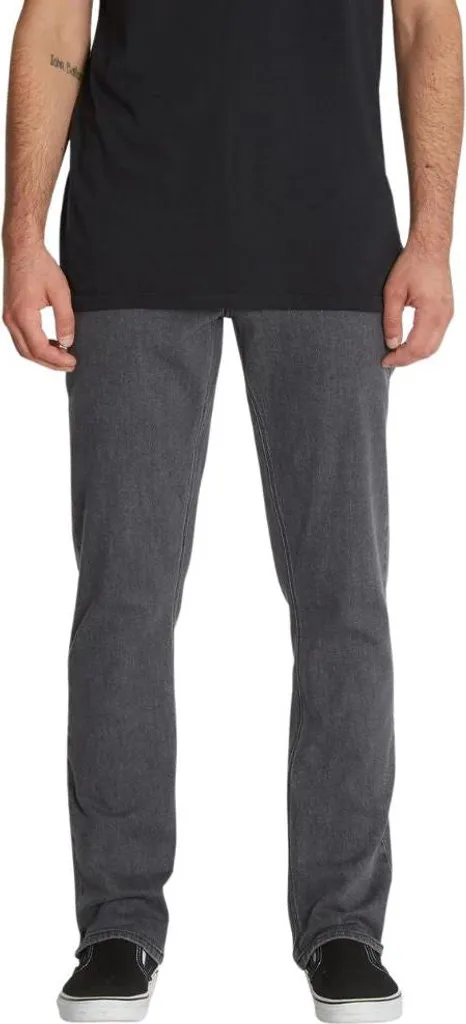 Jean Volcom Vorta Gris pour homme idéal pour le skate et le bureau