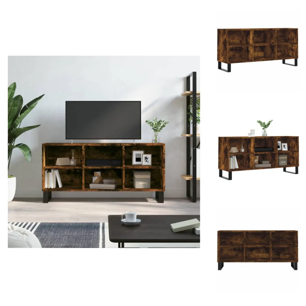 Offerta Mobile TV vidaXL Rovere Fumé 103cm: Il Miglior Rapporto Qualità Prezzo