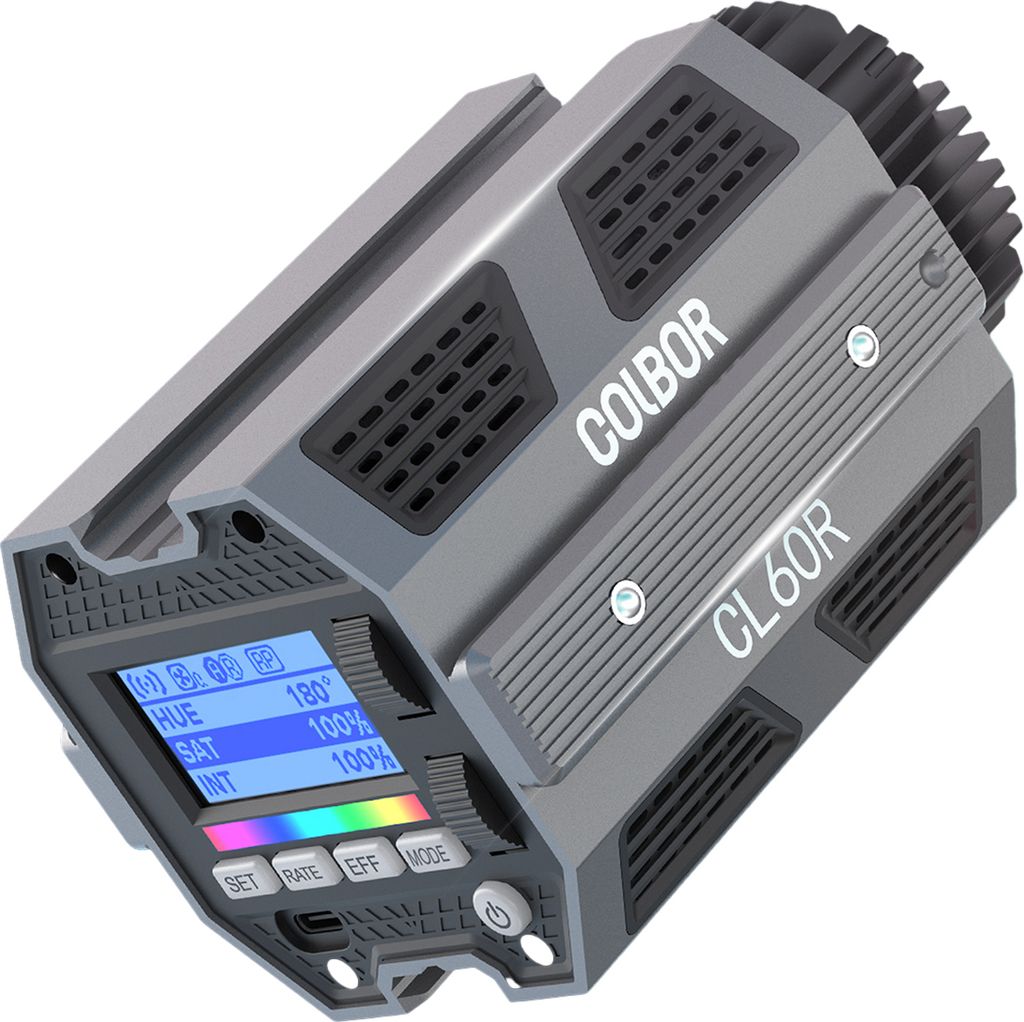 COLBOR CL60R Przenośne światło wideo RGB, 65 W, światło Zdjęcie produktu 