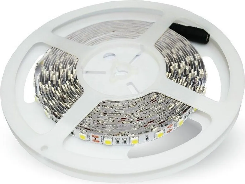 V-TAC VT-5050 LED Strip 5m | Luce 3000K per Progetti DIY e Design