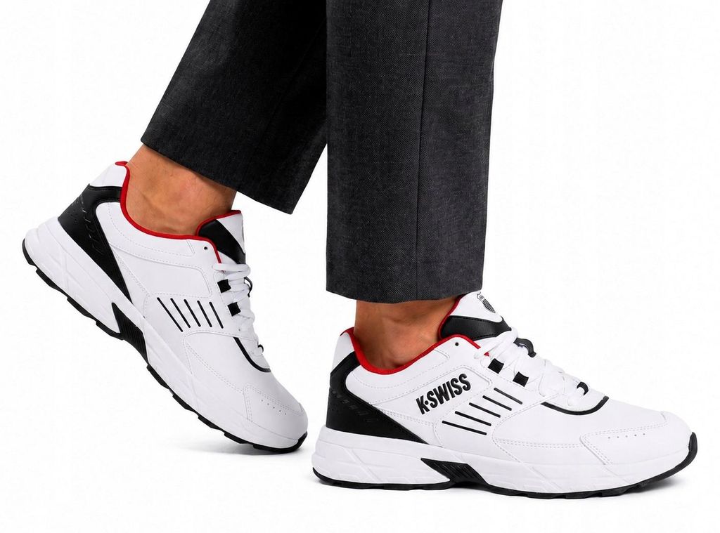 K-Swiss 04778-122-M Herren-Sneaker in Weiß für Alltag Produktbild 