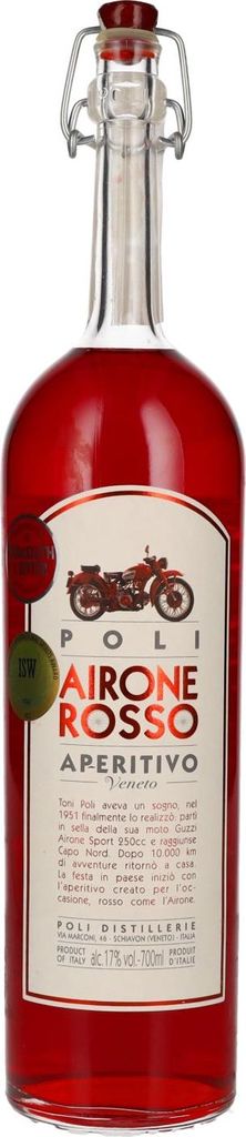 Poli Airone Rosso Aperitivo Veneto 17% Vol. 0,7l Image du produit 