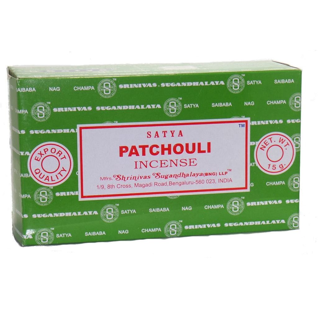 Räucherstäbchen Satya Patchouli -- 15 g Produktbild 