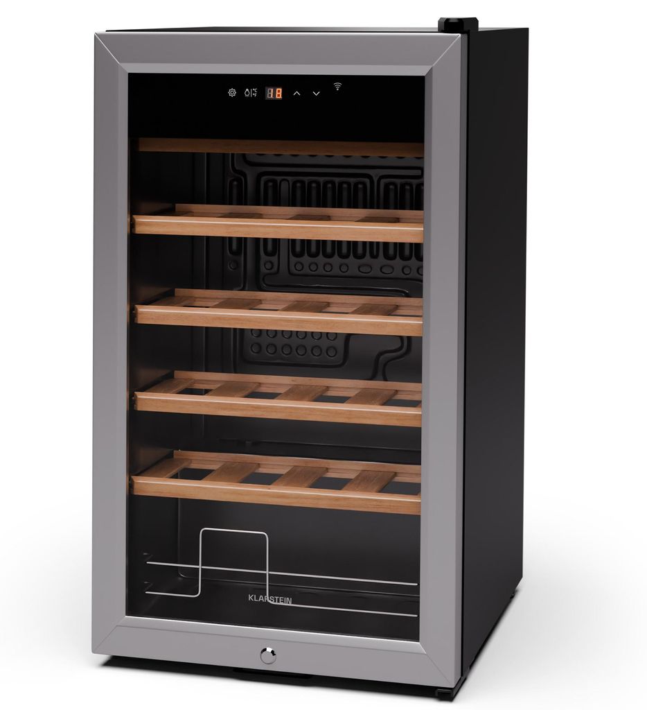 Klarstein Smart vinotéka, 1zónová vinotéka s prosklenými Obrázek produktu 