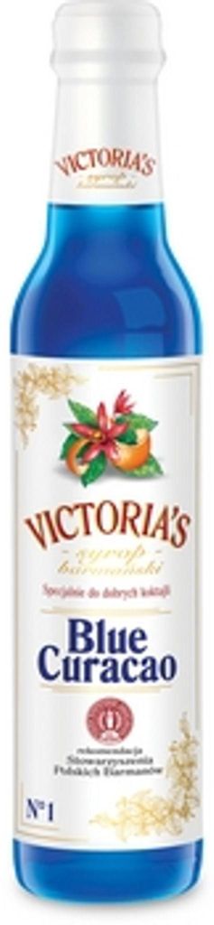 Syrop barmański blue curacao Victoria's 490ML Zdjęcie produktu 