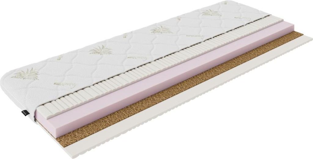 Kondela Schaummatratze Silverhard New 120x200 cm - Weiß