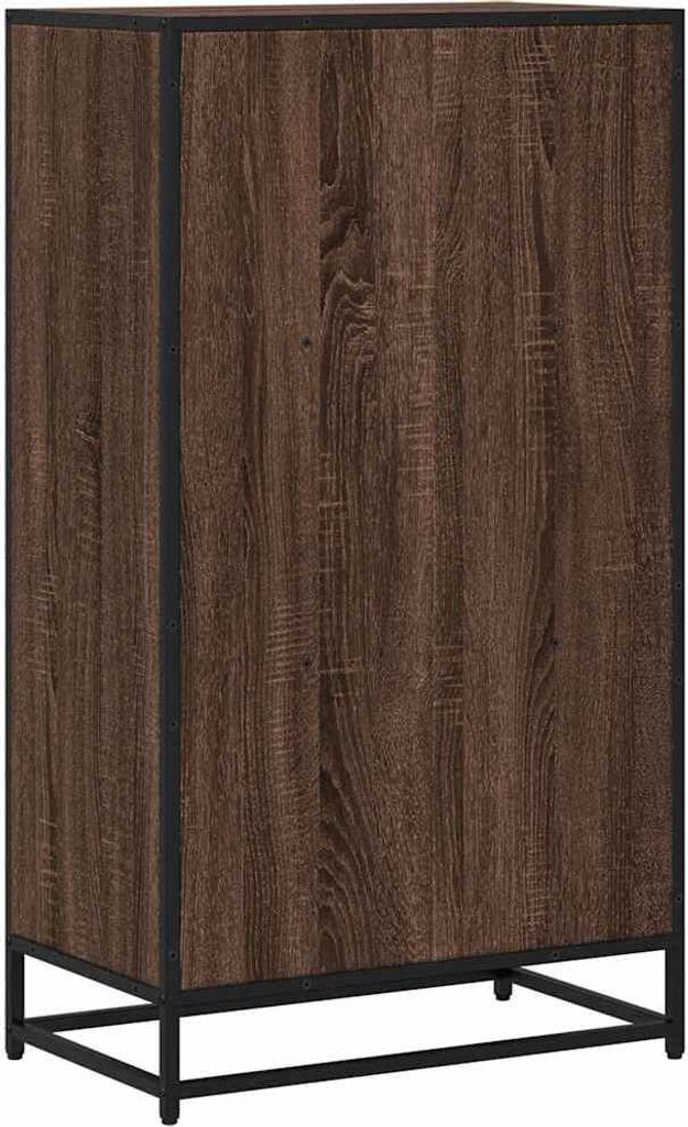 Bücherregal Braun Eichen-Optik 60x35x107,5 cm Holzwerkstoff
