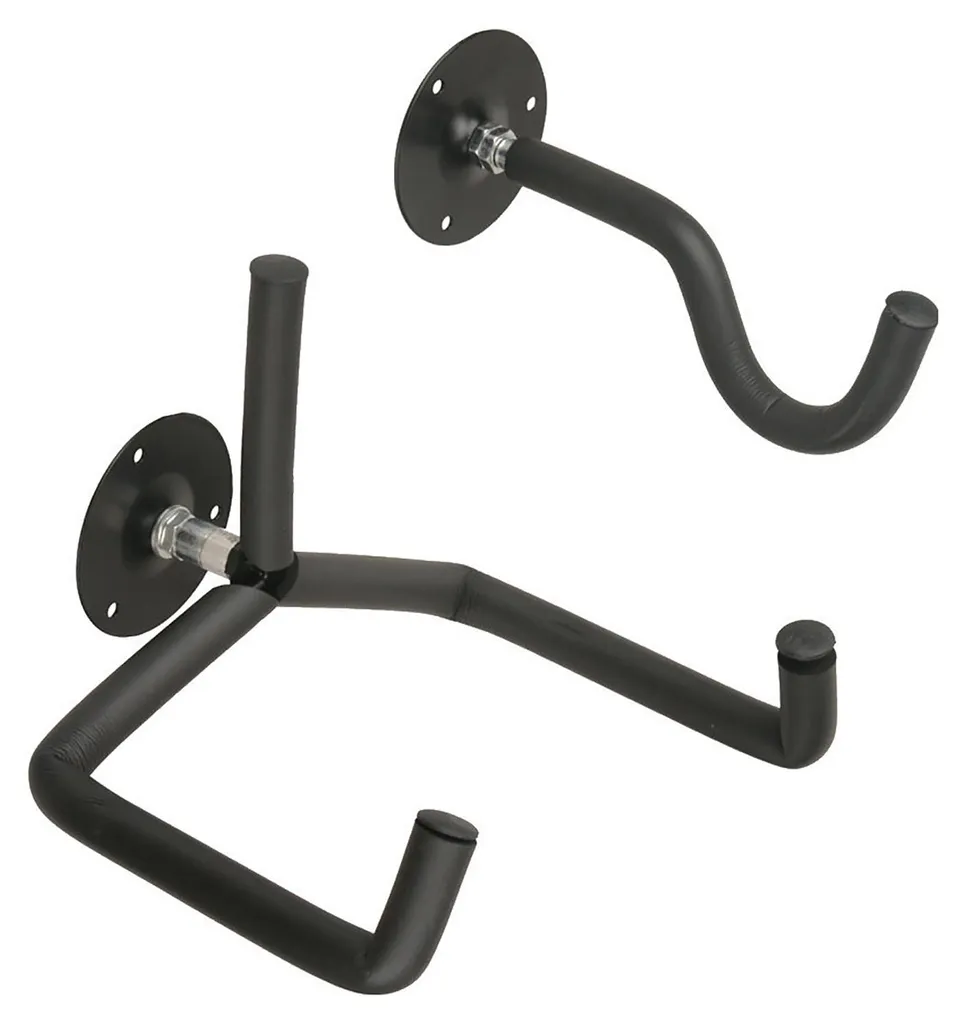 Support Mural pour Guitare Studio - Rangement Vertical Noir Gain de Place - 5