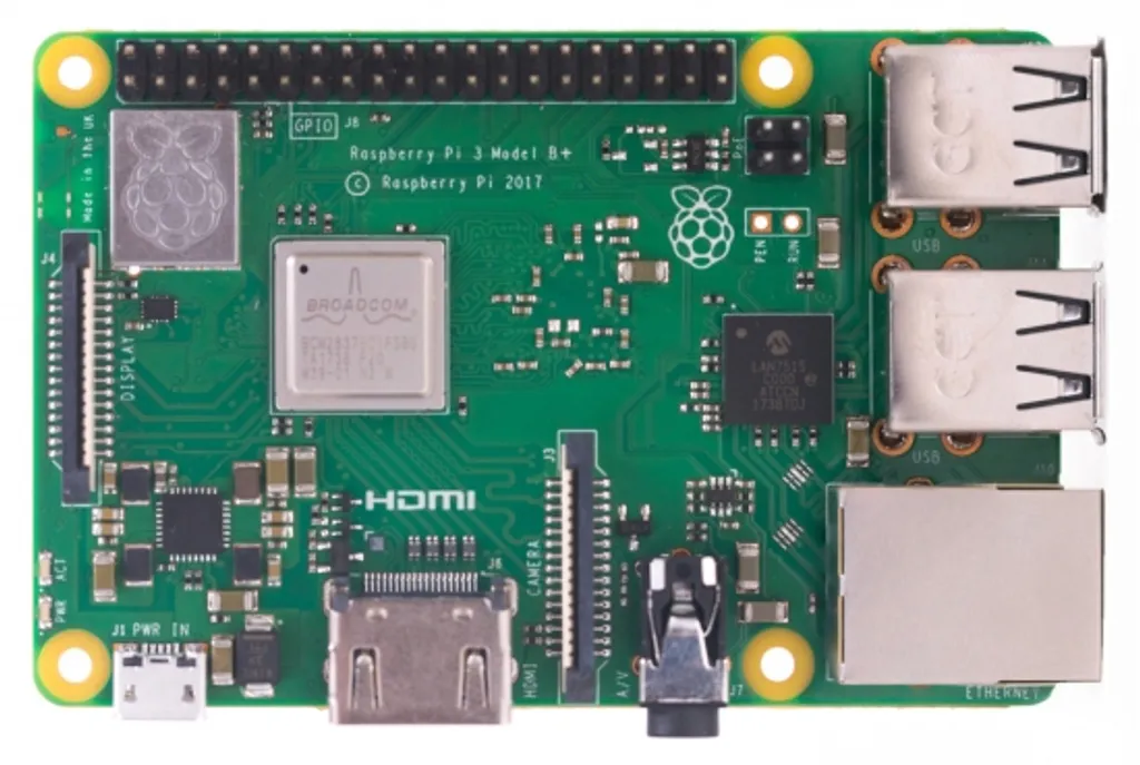 Server Compatto Raspberry Pi 3 B+ | BCM2837B0 64-bit per Maker - 8