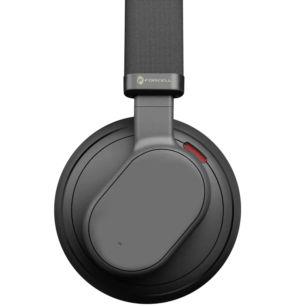 Casque audio Bluetooth réduction bruit active FORCELL F-AUDIO noir mat