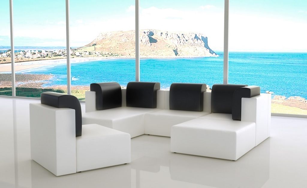 Elegante Designer Wohnlandschaft "Millenium"